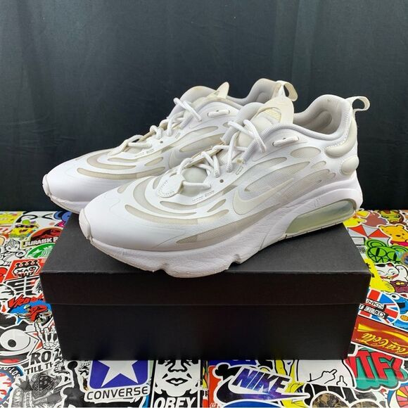 Nike Air Max 200 Triple White Size 8.5 Men's / 10 Women's - Picture 1 of 15